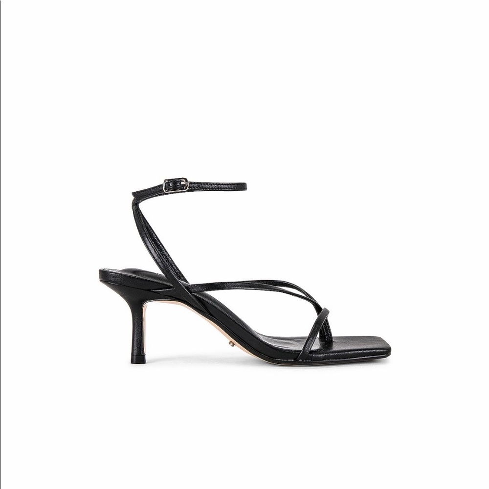 Tony Bianco Black Avi Sandals 8.5 EUC